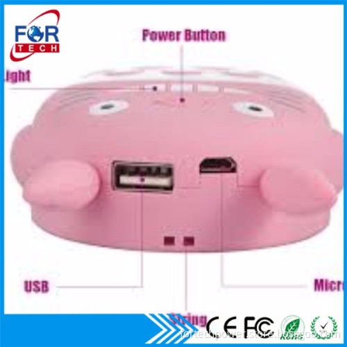 cartoon power charger 3000mah Totoro power banks for kids